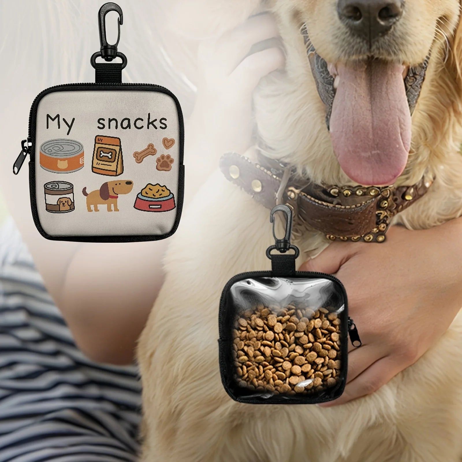 Bolsa para premios de perro