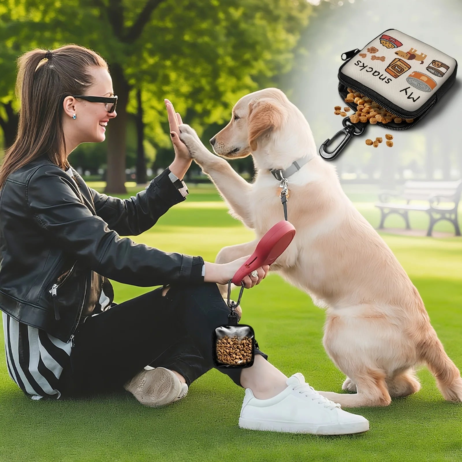 Bolsa para premios de perro